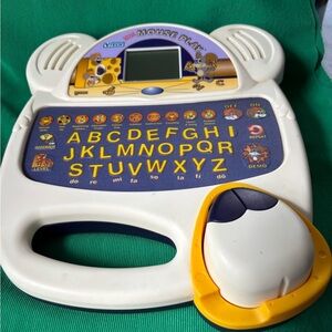 VTECH LITTLE SMART MOUSE PLAY KIDS LAPTOP COMPUTER  1997 Games Learning TESTED